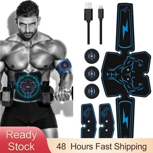 Electric Muscle Stimulator EMS Wireless Buttocks Hip Trainer Abdominal ABS Stimulator Fitness Body Slimming Massager Gym Belt