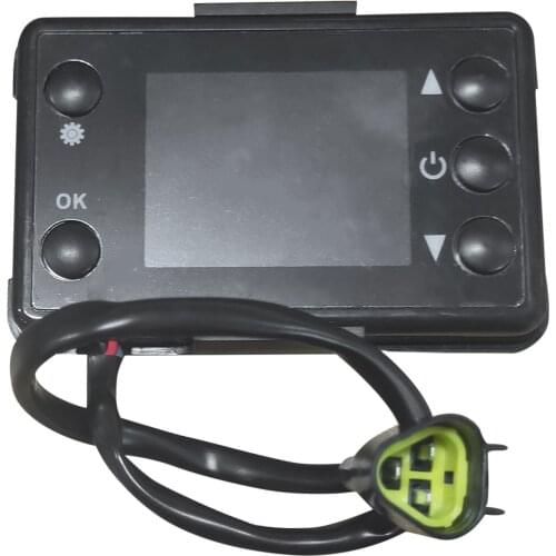 12/24V Car Parking Heater Controller LCD display Switch Big Monitor For Car Track Air Diesel Heater Accessories