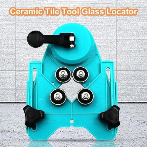 Hole locator Glass locator Diamond opening locator Drill bit guide Hole clamping range Universal construction tool