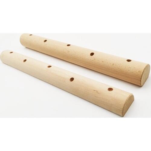 Over Semi-cylindrical Indoor Campus Rungs Climbing Bouldering Training Wood Rock Climbing Finger Training Grips