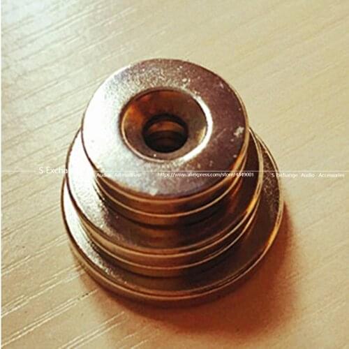 NEW 12SET Gold Speaker Spikes Subwoofer Spikes Isolation CD Amplifier Turntable Pad Stand Feet nail shock absorber feet