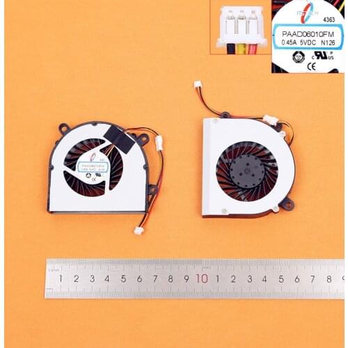 New Laptop Cooling Fan for MSI FX610 FX600 CX610 (Original) PN:PAAD06010FM 5VDC 0.45A N126