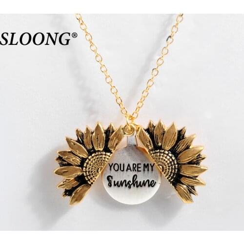 Медальоны женские SLOONGJEWELRY China At AliExpress