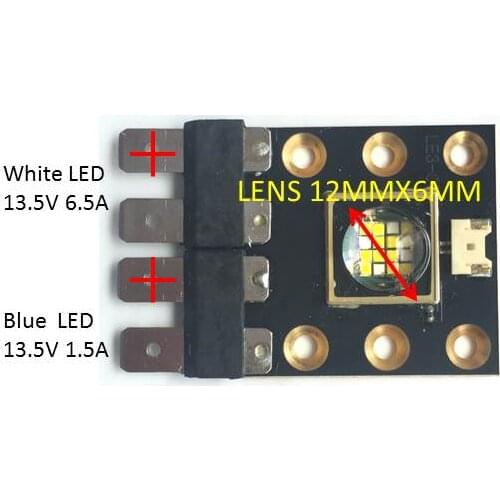 Dual color double color two color LED same dimension SST300 CSM360 Phlatlight led small lighting area _ 100w CM12W6