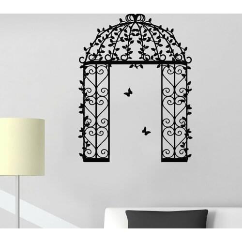 Vinyl Decal Arch Wedding Vegetable Garden Room Decor Farm Wall Stickers Nursery Interior Wall Stickers Boys Dormitory Home Decor