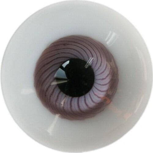 [wamami] 14mm Purple Glass Eyes Eyeball BJD Doll Dollfie Reborn Making Crafts