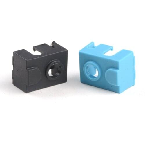 3D printer parts E3D V6 Protective Silicone Sock Cover Case for PT version Heater Block of Bowden direct Extruder RepRap