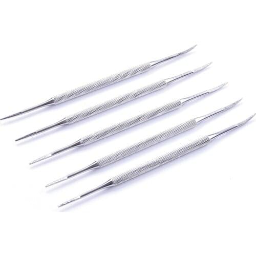 1pc Toe Nail File Steel Nail Lifter Onychomycosis Paronychia Podiatry Chiropod Double Ended Pedicure File Satin Edge Ingrown Toe