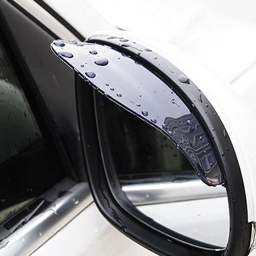 2 Pcs Universal Car Rear view Mirror Sun Visor Shade Shield Rain Eyebrow Visor Shade Shield Water Guard for Car Truck