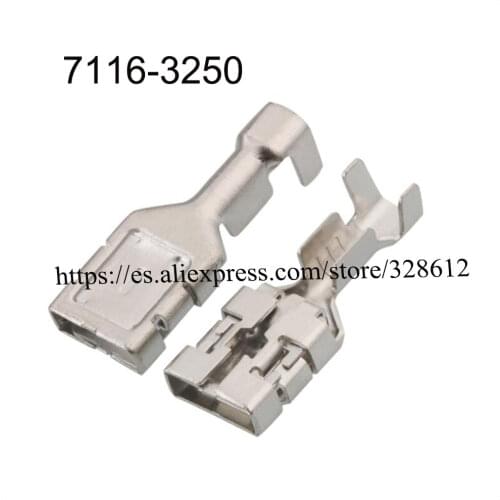 Terminals wire connector female cable connector male terminal Plugs sockets seal Copper terminal H62Y2 DJ626-D9.5-1.2C