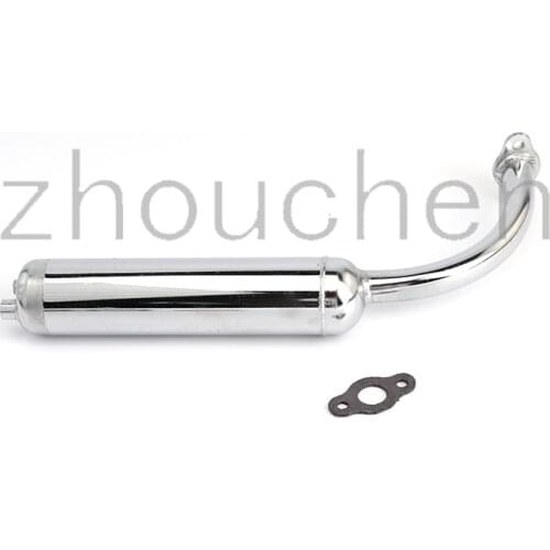High quality exhaust pipe muffler for 48cc 66cc 70cc 80cc electric bicycle engine