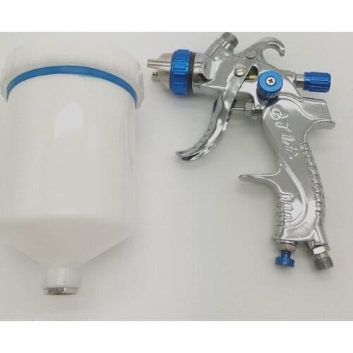 Free shipping in stock, car spray gun 1.4mm 1.7mm 2.0mm steel nozzle paint spray gun professional spray gun pneumatic tool