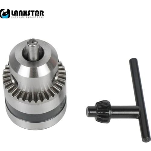DIY Mini Electric Drill 1.5~10mm B12 Chuck Mount Taper Lathe Chuckset With Key Rotary tool Accessories For Hand Drill