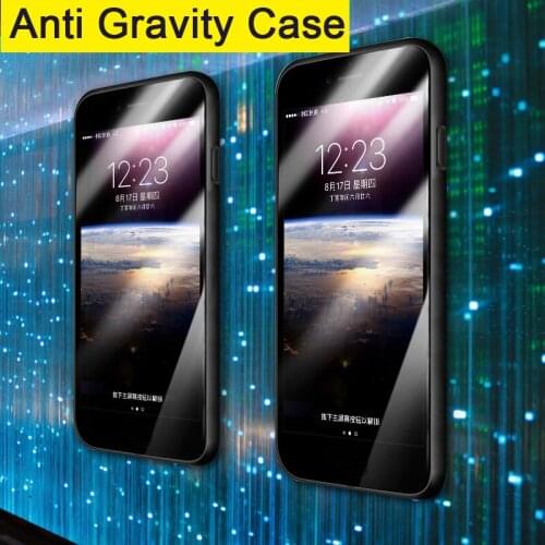 Anti Gravity Case For OPPO R7 R7S R9 R9S R11 R11S Plus Magical Nano Suction Cover Frame Adsorbed Case For OPPO R17 R15 6.28"