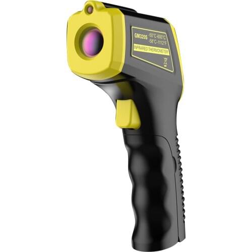 Infrared Thermometer Temperature Testers Guns Non-Touch Digital IR Laser Thermometer -58℉ To 1112℉ -50~600℃ Standard Size