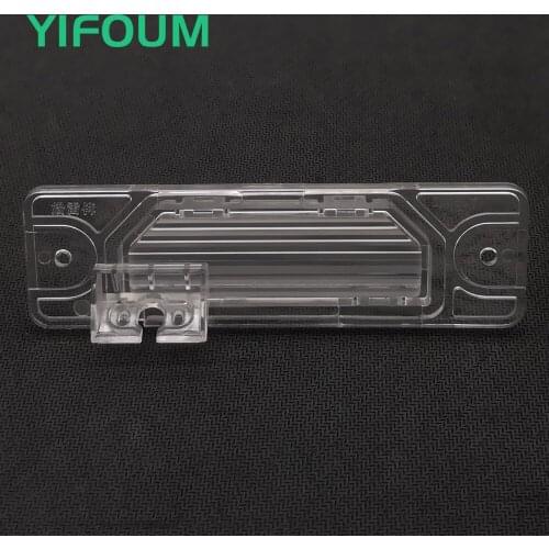 YIFOUM Car Rear View Backup Camera Bracket License Plate Light Housing Mount For Renault Koleos SUV/Samsung QM5 MK1 2007-2016
