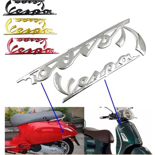Motorcycle 3D Emblem Badge Decal Tank Wheel Vespa Sticker For Piaggio Vespa ET2 ET4 ET8 GTS PL PX LXV GTV 50 125 150 170 200 250