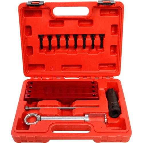 15pcs Car Injector Nozzle Removal Puller Engine Timing Tool Set Camshaft Timing Alignment Tools For Benz M157 M276 M278