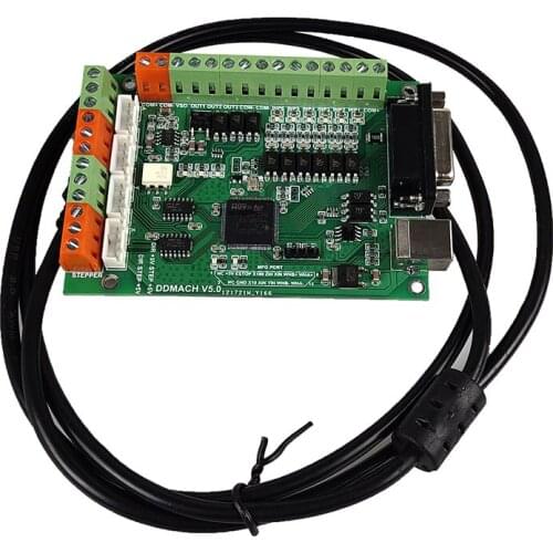 New USB mach3 motion control card CNC machining Engraving machine motion control card With handwheel interface