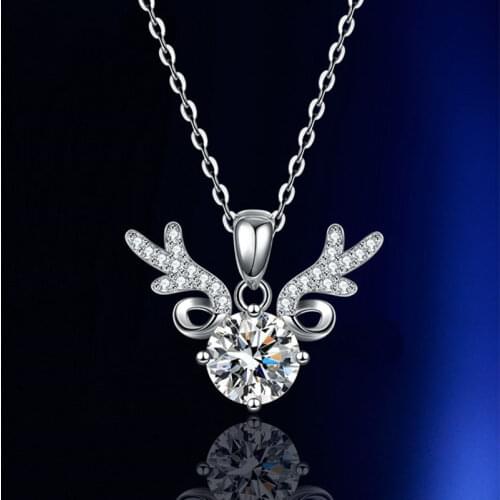 2021 New Simple Angel Wings Thin Chain Necklace Pendant for Women Gold Silver Two Color Korean Fashion Necklace Bridal Jewellery