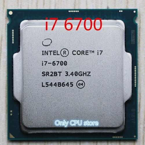 Original for Intel Core i7 6700 Processor 3.4GHz /8MB Cache/Quad Core /Socket LGA 1151 / Quad-Core /Desktop I7-6700 CPU