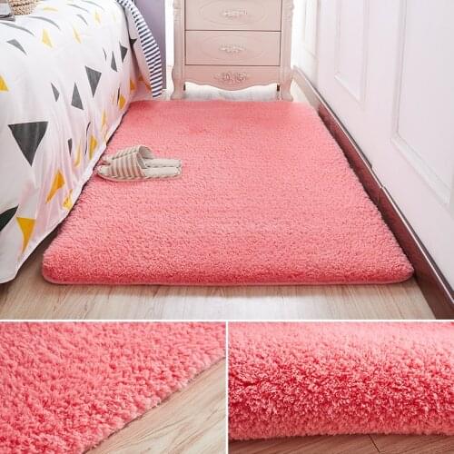 Nordic thick soft lamb carpet bedroom livingroom large size rugs baby room parlor hallway fluffy rug kids mat kitchen Decorative