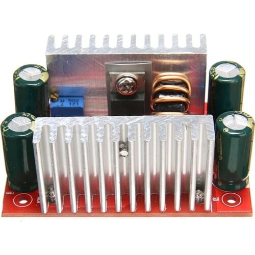 DC Boost Converter Voltage Regulator Step Up Module 8.5V-50V to 10V-60V 400W 15A Power Supply Driver Adjustable