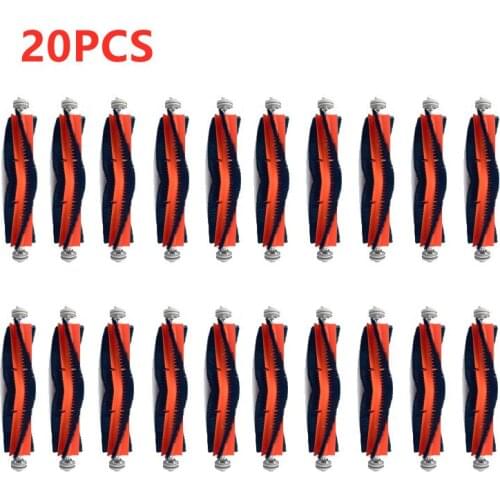 20PCS Detachable Washable Main Roller Brush for Xiaomi Dreame D9 D 9 Robotic Vacuum Cleaner Parts Accessories Kits