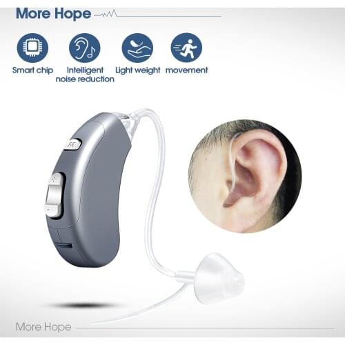 More Glory Hearing Aid, Wireless Mini Digital Invisible Sound Amplifier Deaf Aid Audiphone ,Suitable For Hearing Loss Tinnitus