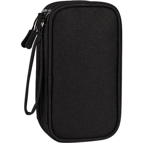 Universal Carrying Organizer Case Bag Travel Tech Kit Waterproof Storage Bag Multi-layer Cable Organizer Bag