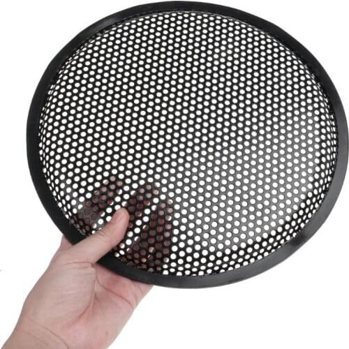 Speaker Grill Cover Guard Protector Grille Subwoofer Car Subs Woofer 10" Metal Cover Clamps Screws