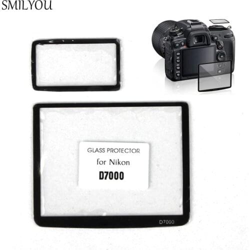 SMILYOU LCD Optical Glass Screen Protector for Nikon D7000 D7100 Professional Camera Screen Display Film