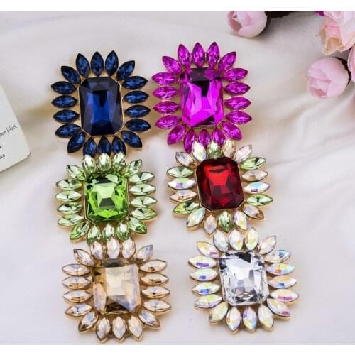 Free Shipping Women Brooches Large Crystal Brooches Jewelry Flower Suit Brooch Wholesale For Women lapel pin X1444