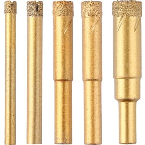 1pc 6-14mm Marble Opener Diamond Coated Drill Bit Granite Brick Tile Ceramic Concrete Hole Saw Drilling Power Tools Accessories