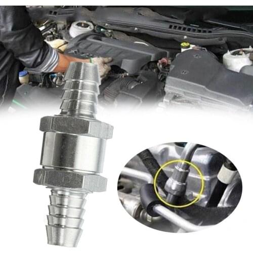 1Pc 6/8/10/12mm Aluminium Alloy Fuel Non Return Check Fit Price Way Carburettor Wholesale One Valve O8A2