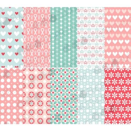 10PCS Mixing Chocolate Transfer Sheet Edible for Cake decoration ,A4 Size printing sugar stamp paper cakes decorating tools