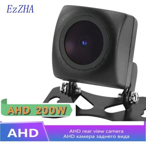 170° AHD/CVBS 1280*1080P Vehicle Rear View Camera Car Reverse Black Fisheye Lens Night Vision Waterproof Universal