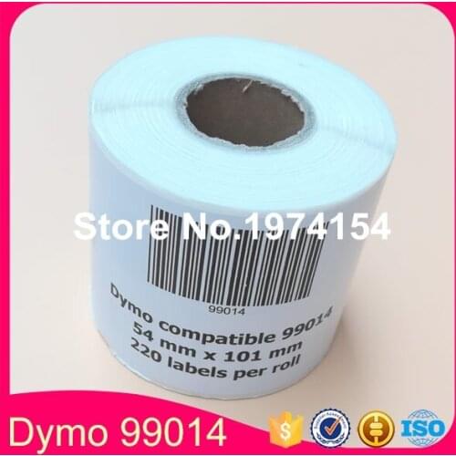 50*Rolls Dymo 99014 Label Compatible Etiketten 54x101mm for LW 450Turbo (Also Supply 99012 99015 11353 11354 11356)