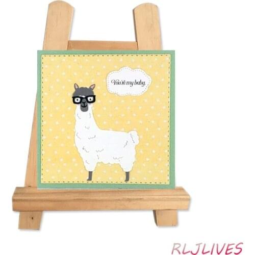 Alpaca Metal Cutting Dies Stencils for DIY Scrapbooking photo album Decorative Embossing DIY Paper Cards