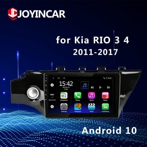 9" 2din Android 10.1 car radio multimedia player gps navigatio for Kia RIO 3 4 Rio 2011 2012 2013 2014 2015 - 2017 touch screen