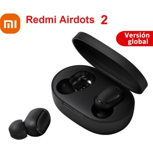 Xiaomi Redmi Airdots 2 Bluetooth Earphone, Mi True Wireless Earbuds Basic 2 , BT 5.0 AI Control Stereo Bass Noise Reduction