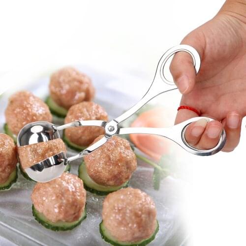 DIY Fish Meat Ball Maker Meatball Mold Tool Stuffed Meat Ball Machine Stainless Steel Meatball Maker