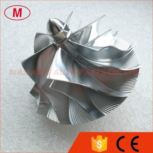 GT3788 759335-0002 65.50X88.40 6+6 blades High Performance Upgrade Turbo Billet compressor wheel/Aluminum 2618/Milling wheel