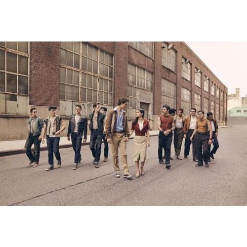 L0123 West Side Story Movie Silk Fabric Poster Art Decor Indoor Painting Gift