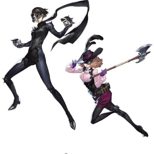 Three Ratels QC523 Hot game poster Haru Okumura anime car sticker laptop decalwall stickers home decoration living room