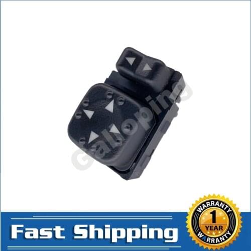 Power Adjuster Mirror Switch Rear View Mirror Control Button for GM Yukon Sierra Silverado Avalanche 1500 2500 HD 15045085