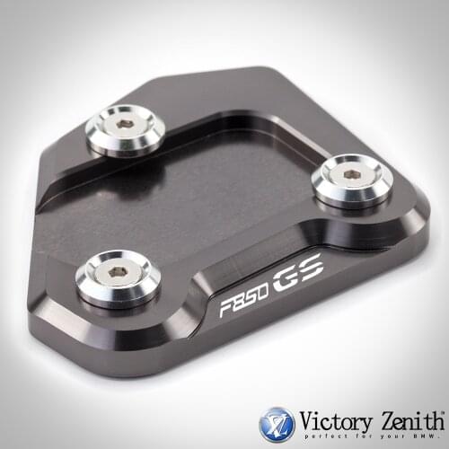 Motorcycle For BMW F750GS F850GS F750 F850 GS Adventure Kickstand Foot Side Stand Extension Pad Support Plate Enlarger Support