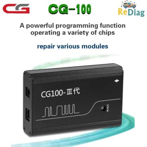 New V5.0 CG100-III Full Version Airbag Reset Tool CG100 PROG III Auto Airbag Restore Devices All Function of Renesas SRS