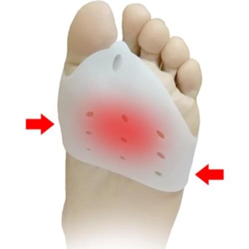 2pcs Hallux Valgus Corrector Bone Thumb Orthopedic Braces Silicone Toes Separator Foot Pads Pedicure Orthopedic Pad