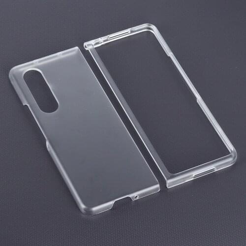 Shockproof Capa for Samsung Galaxy Z Fold 3 2 Case Transparent Front Back Protective Cover for Galaxy Z Fold2 3 5G PC Clear Case
